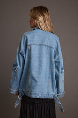 Axel Denim Cargo Jacket