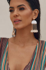 Shell Drop Earrings
