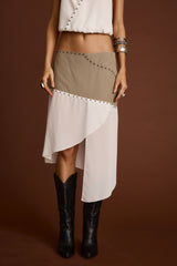 Mesa Muse Studded Midi Skirt