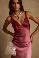 Mirabella Mulberry Ombre Maxi Dress
