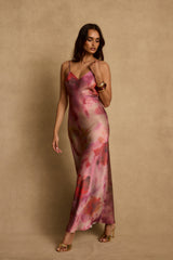 Marisela Berry Maxi Dress
