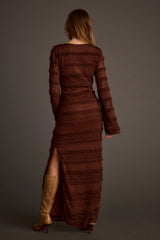 Melrose Espresso Maxi Dress