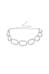 Mirage Silver Chain Belt