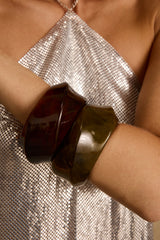 Nila Set of 2 Resin Bangles