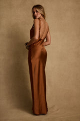 Orion Bronze Maxi Dress