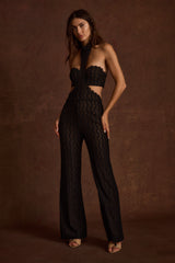 Princesa Black Lace Jumpsuit