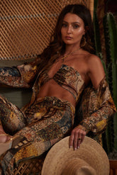 St. Barths Mosaic Crop Top