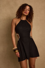 Alejandra Black Mini Dress