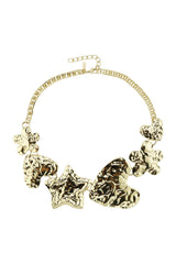 Allegra Gold Heart Necklace