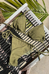 Bahia Olive Bikini Bottom