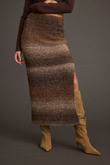 Helena Ombre Sweater Midi Skirt