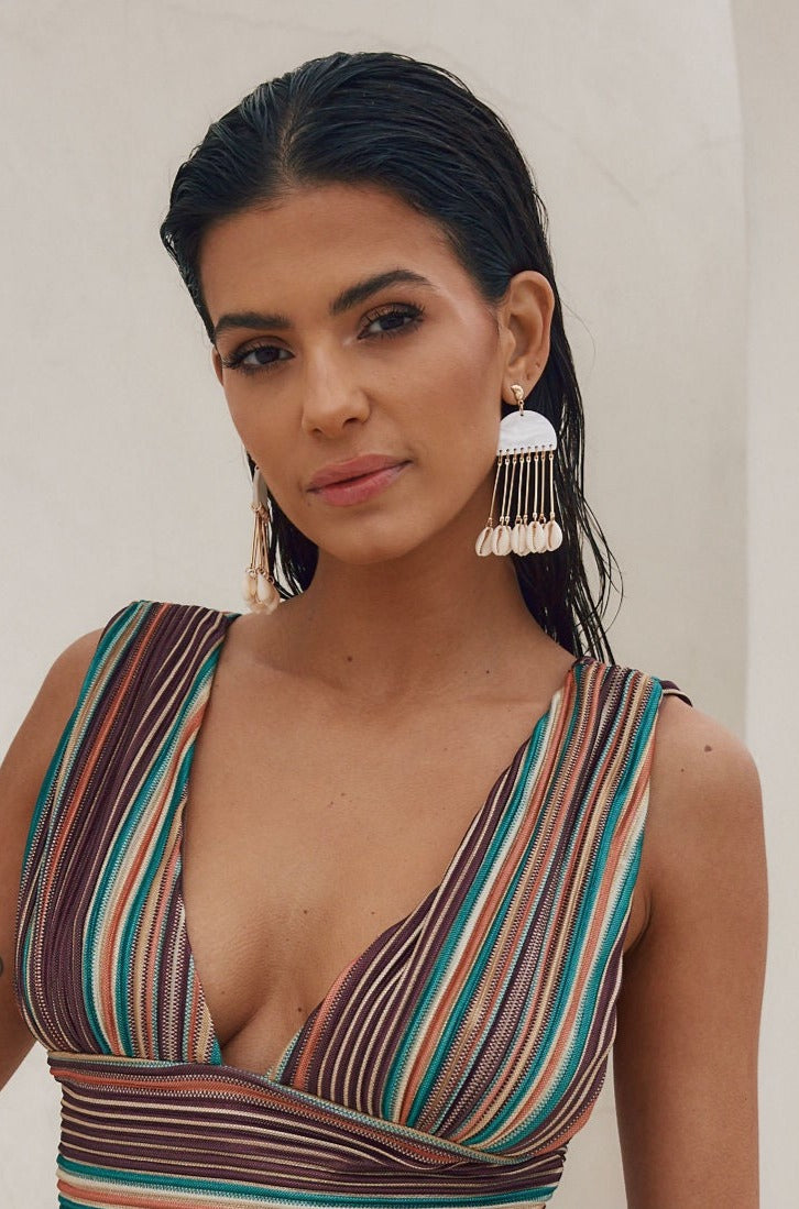 Shell Drop Earrings