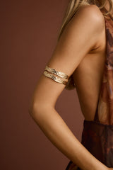 Freya Gold Arm Cuff
