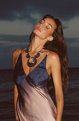 Leila Silver Statement Necklace
