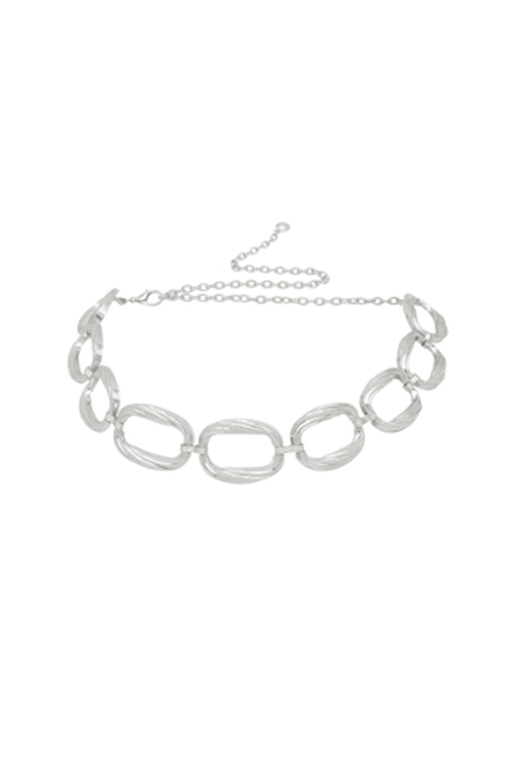 Mirage Silver Chain Belt