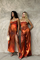 Natalia Sunset Ombre Maxi Dress