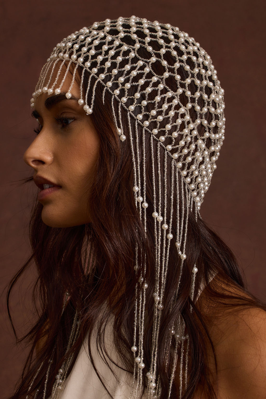 Polina Pearl Headpiece