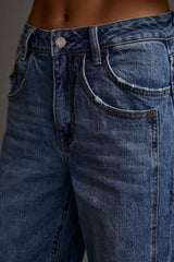 Presley Cuffed Straight Leg Denim