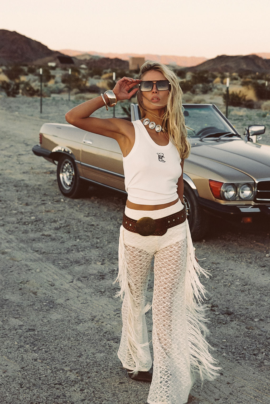 Rumi Embroidered Tank