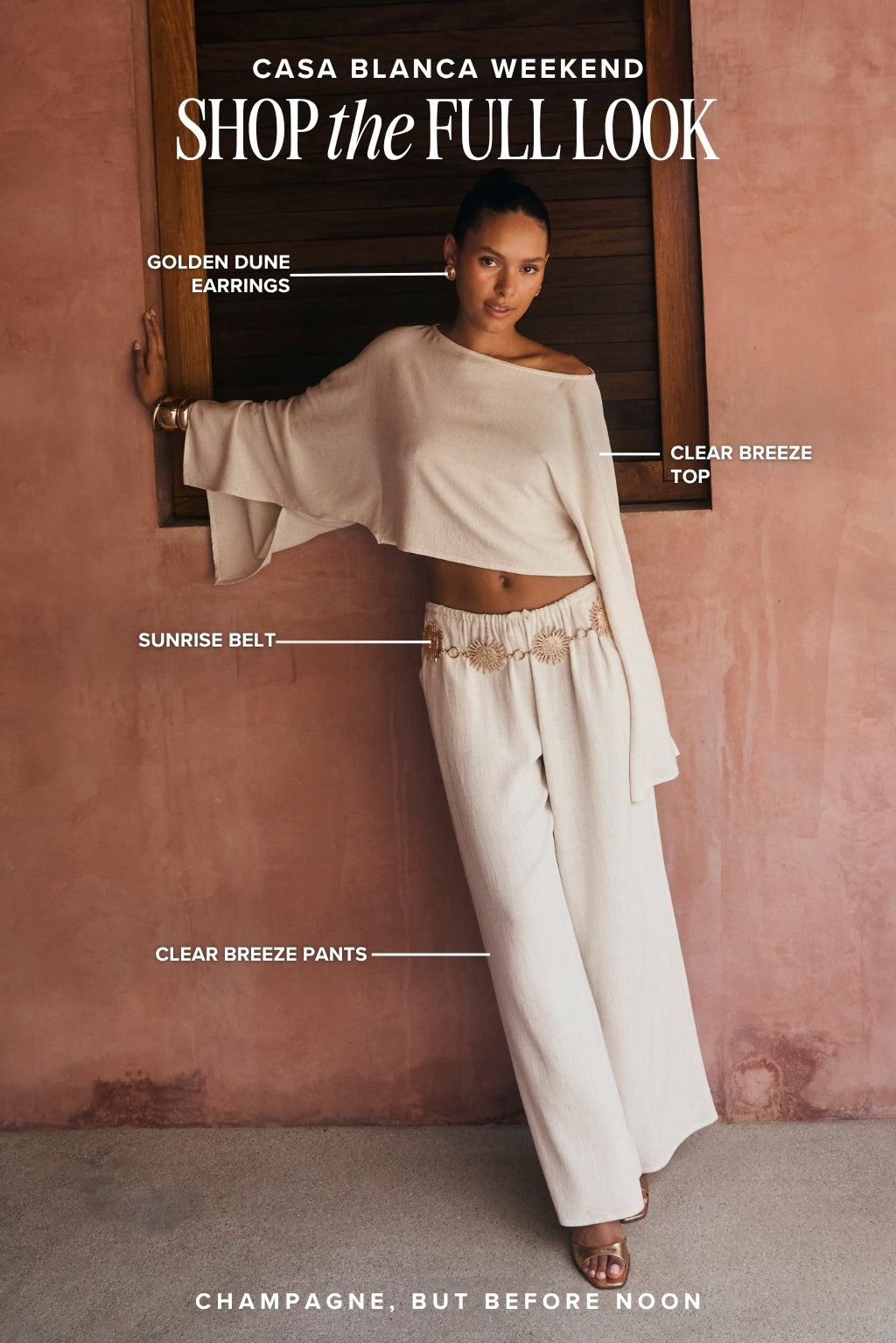 Shop The Look: Casa Blanca Weekend