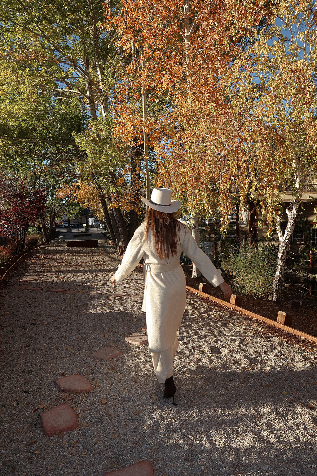 Sinclair Ivory Belted Coat