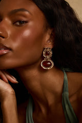 Villa Amber Earrings