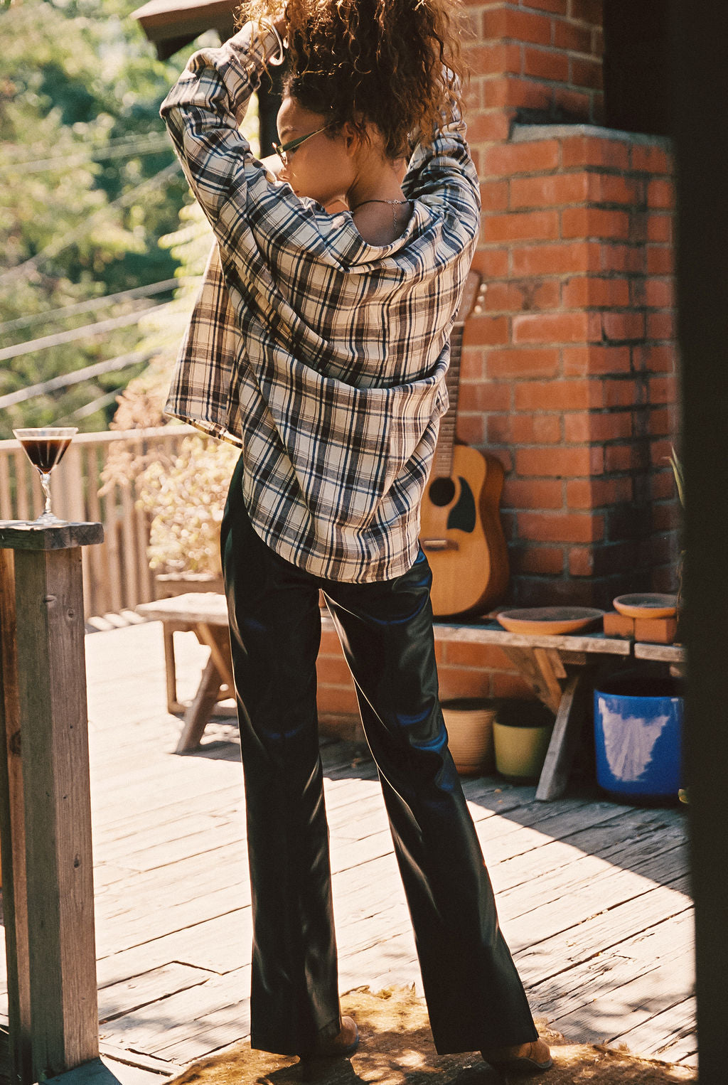 Williamsburg Beige Plaid Flannel